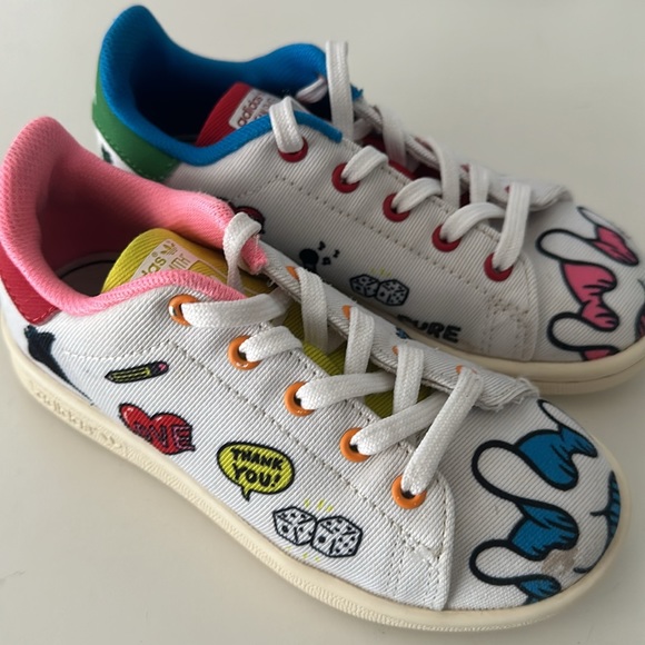 Adidas Aaron Kai x Stan Smith Primeblue 'Doodles' Kids Sneakers - Picture 11 of 15